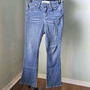 Signature by Levi Strauss Mid Rise Bootcut W30 L32 Women Blue Jeans